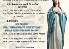 Parrocchia Santa Maria Della Tomba: Solennità Immacolata Concezione 8 dicembre