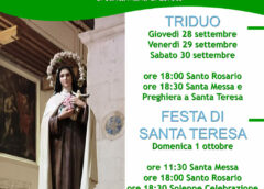 Parrocchia Santa Maria della Tomba: Festività Santa Teresa di Gesù Bambino