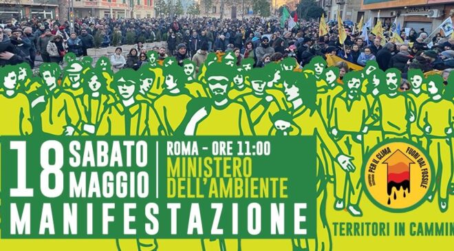 Comitati, lotta No Snam: sabato 18 maggio Sulmona va a Roma